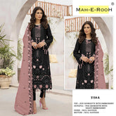 HEAVY FOX GEORGETTE EMBROIDERY WORK SUIT