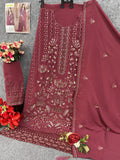 HEAVY FOX GEORGETTE WITH EMBROIDERY WORK SUIT