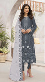 HEAVY FOX GEORGETTE EMBROIDERY WORK SUIT