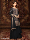 HEAVY CHINNON EMBROIDERY SEQUENCE WORK SUIT