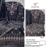 Heavy Organza Embroidery work Suit