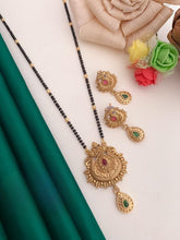 Antique Premium Quality Mangalsutra With Meenakari