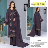 FOX GEORGETTE FANCY EMBROIDERY WORK SUIT