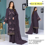 FOX GEORGETTE FANCY EMBROIDERY WORK SUIT