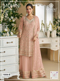 Faux Georgette with Heavy Embroidered Sequence & VISCOSE Thread work Suit