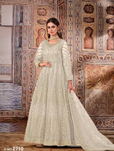 Heavy Butterfly Net with Embroidery Codding Work With Sequence With Hand Work Suit