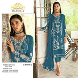 Heavy Fox Georgette With Embroidery Sequence Work With Stone Suit