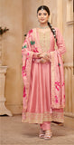 Havy Silk Vichitra With Siquance Work Suit