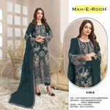 FOX GEORGETTE EMBROIDERY WORK SUIT