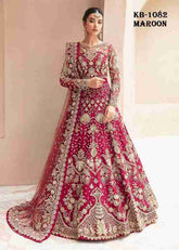 Heavy net Beautiful Embroidery work fancy dori work & stone work Suit