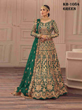 Heavy net Beautiful Embroidery work fancy dori work & stone work Suit