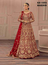 Heavy net Beautiful Embroidery work fancy dori work & stone work Suit
