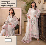 Fox Georgette  Embroidery work Suit