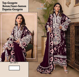 Fox Georgette  Embroidery work Suit