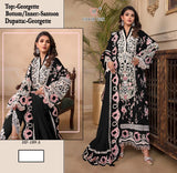 Fox Georgette  Embroidery work Suit