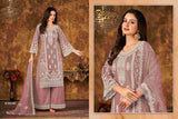 Net Fabric Embroidery Work Suit