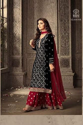 Georgette With Embroidery work Suit