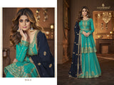 Heavy Fox Georgette With Embroidery Work With Sequence Suit