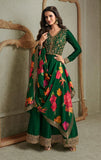 BANGALORI SILK EMBROIDERY WORK SUIT