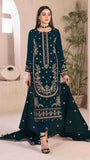 Velvet with Heavy Embroidery Sequence work Suit