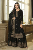 Heavy Faux Georgette with Embroidery Sequence & Thread work Suit