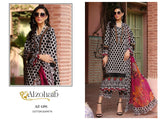 Pure cotton print with Heavy Embroidery patches Suit