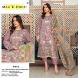 HEAVY ORGANZA WITH EMBROIDERY WORK SUIT