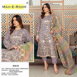 HEAVY ORGANZA WITH EMBROIDERY WORK SUIT