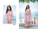 Faux Georgette with Heavy Embroidered VISCOSE Multi Thread & Sequence Work Suit