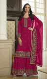 Heavy Faux Georgette with Embroidery Sequence & Thread work Suit