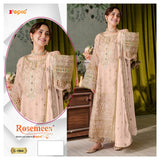 ORGANZA EMBROIDERED SUIT