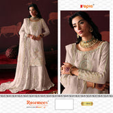 ORGANZA EMBROIDERED Worked Salwar Suit