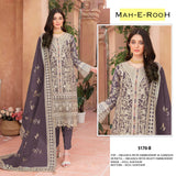 Organza With Embroidery & Zarkhan Work Salwar Suit