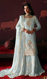 ORGANZA EMBROIDERED Worked Salwar Suit