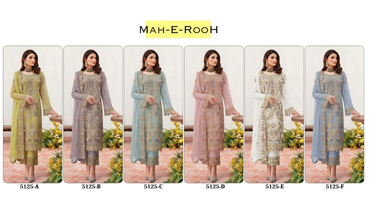 HEAVY FOX GEORGETTE EMBROIDERY WORK SUIT