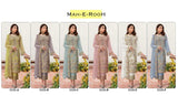 HEAVY FOX GEORGETTE EMBROIDERY WORK SUIT