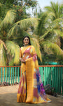 Handpicked Lite weight Soft Dola Silk sarees with digital Print