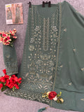 HEAVY FOX GEORGETTE WITH EMBROIDERY WORK SUIT