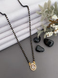 Premium Quality Daily Wear Mangalsutra With Leaf Shape Pendant