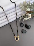 Premium Quality Daily Wear Mangalsutra With Oval Shape Pendant