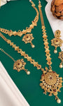 Traditional Rajwadi Set With Gold Plated Necklace