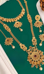 Rajwadi Fashionable Gold Plated Combo Set