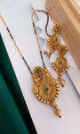 Premium Quality Antique Mangalsutra With Meenakari