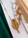 Premium Quality Antique Mangalsutra With Meenakari