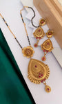 Premium Quality Antique Mangalsutra With Meenakari