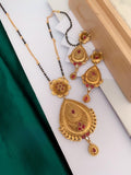 Premium Quality Antique Mangalsutra With Meenakari