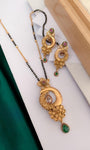 Premium Quality Antique Mangalsutra With Meenakari