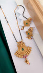 Premium Quality Antique Mangalsutra With Meenakari