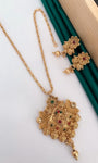 Antique Gold Plated Chain Pendal Set