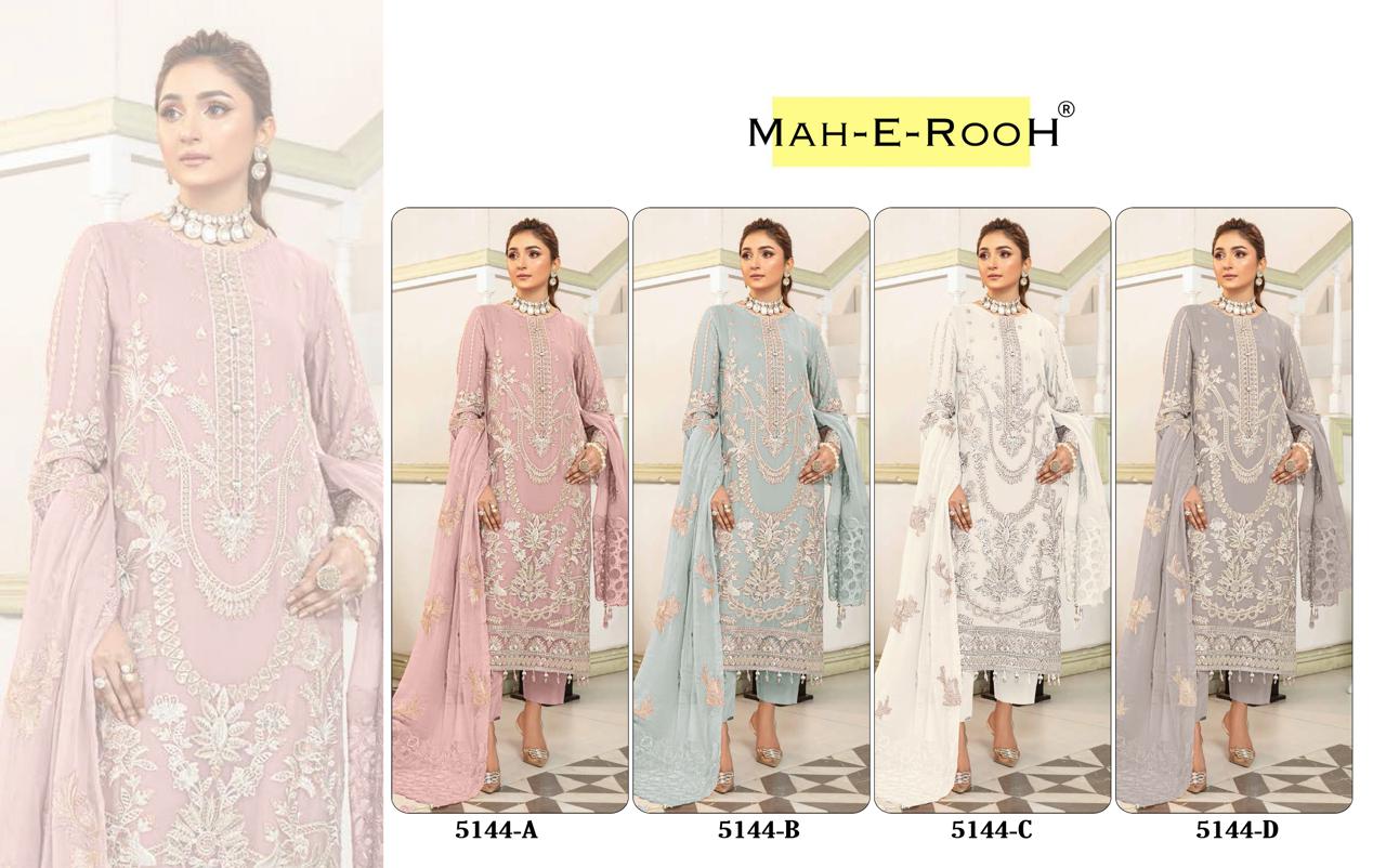 Fox Georgette With Heavy Embroidery work Salwar Suit